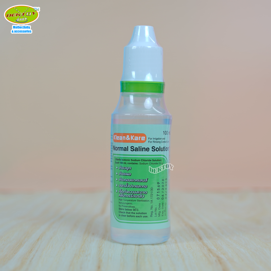 Klean&Kare น้ำเกลือคลีนแอนด์แคร์ 100 มล.