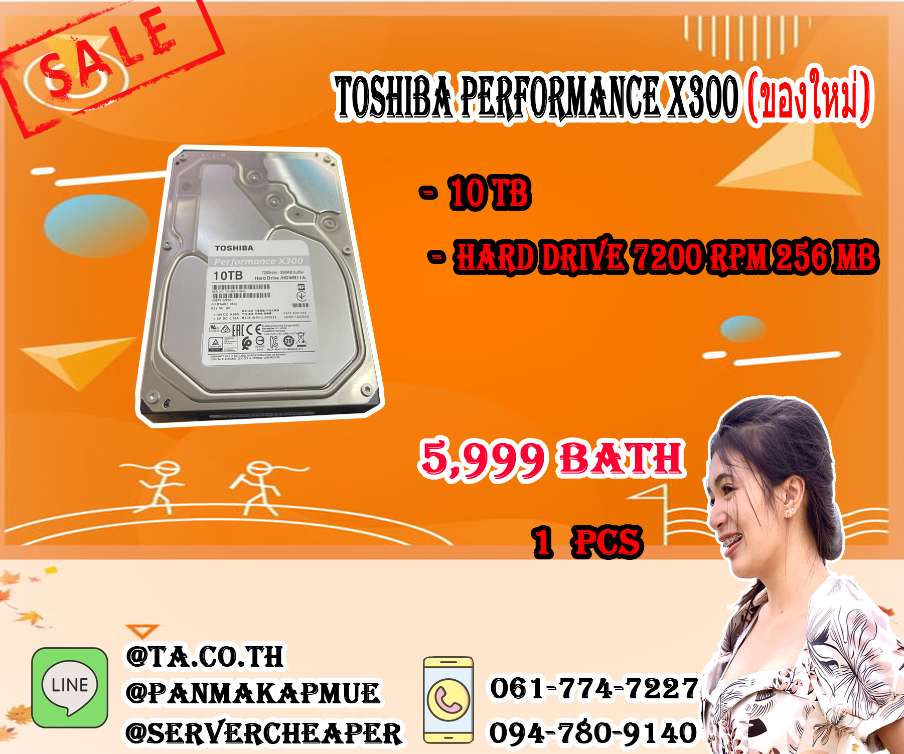 Toshiba X300 4 TB Performance
