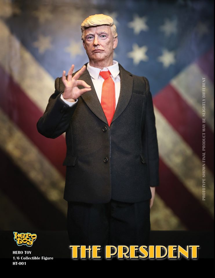 [สั่งจอง]HeroToy 1/6 HT001-HT002 (Box Figure/Set 2 Head Sculpt) – The President .