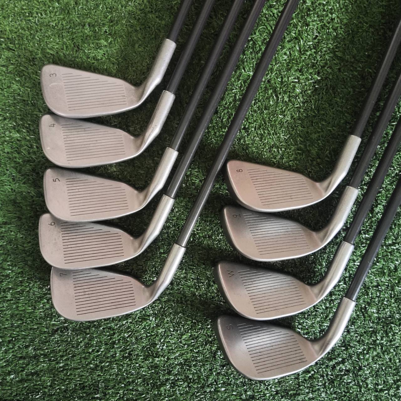 ชุดเหล็ก PING ZING KARSTEN ก้านกราไฟต์ผลิตจาก ALDILA FLEX R ชุดใหญ่สุด สภาพสวยเดิมทั้งชุด ไม้กอล์ฟพรีเมี่ยมมือสอง