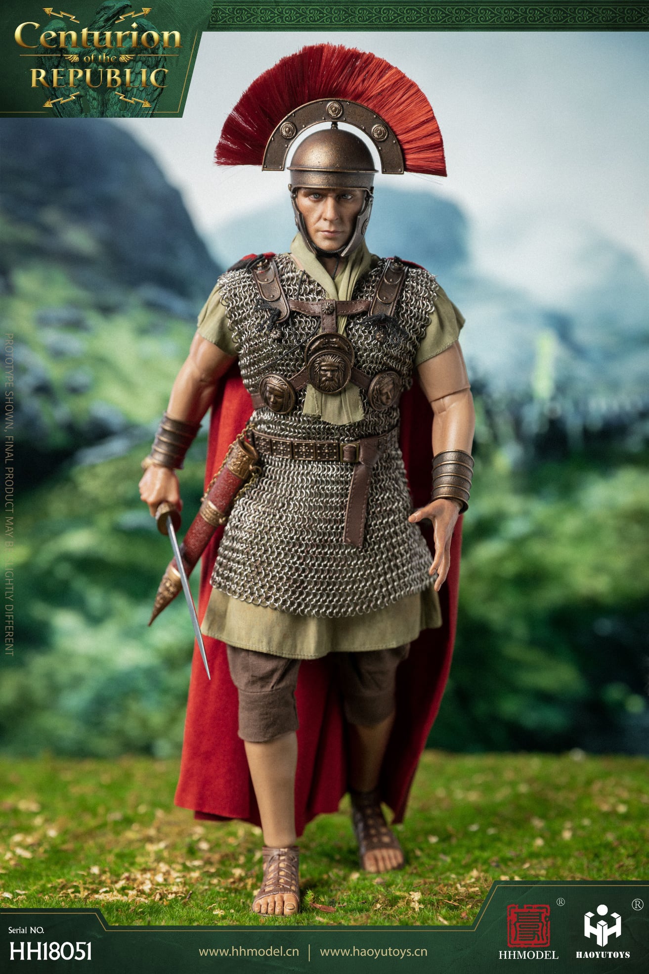 [สั่งจอง]HHMODEL & HAOYUTOYS HH18051 : 1/6 Imperial Legion - Thirteen Legion Centurion
