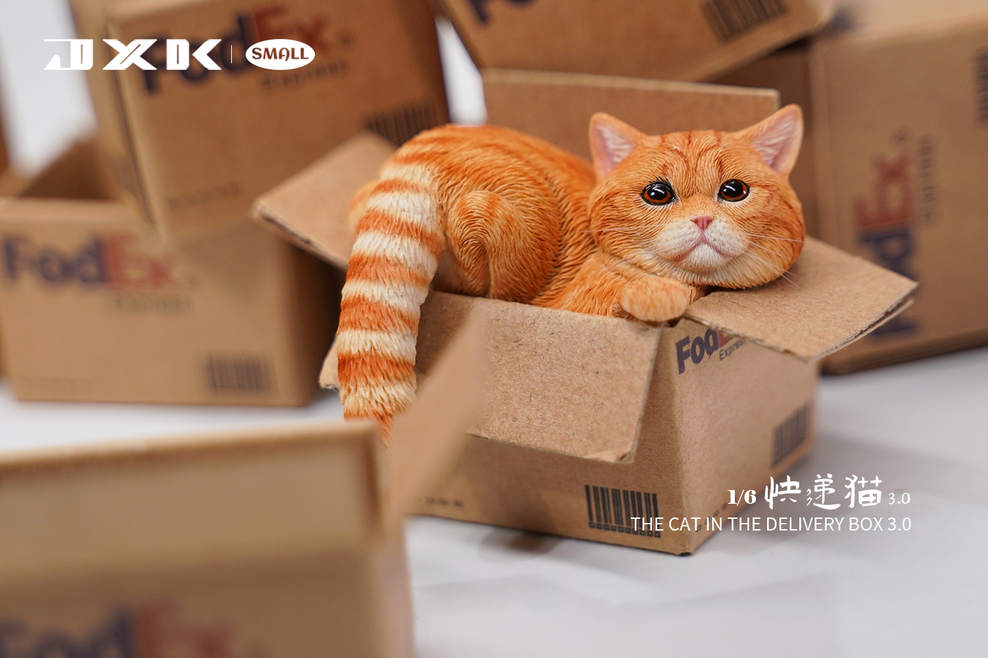 [สั่งจอง] JXK small 1/6 : The Cat In The Delivery Box 3.0