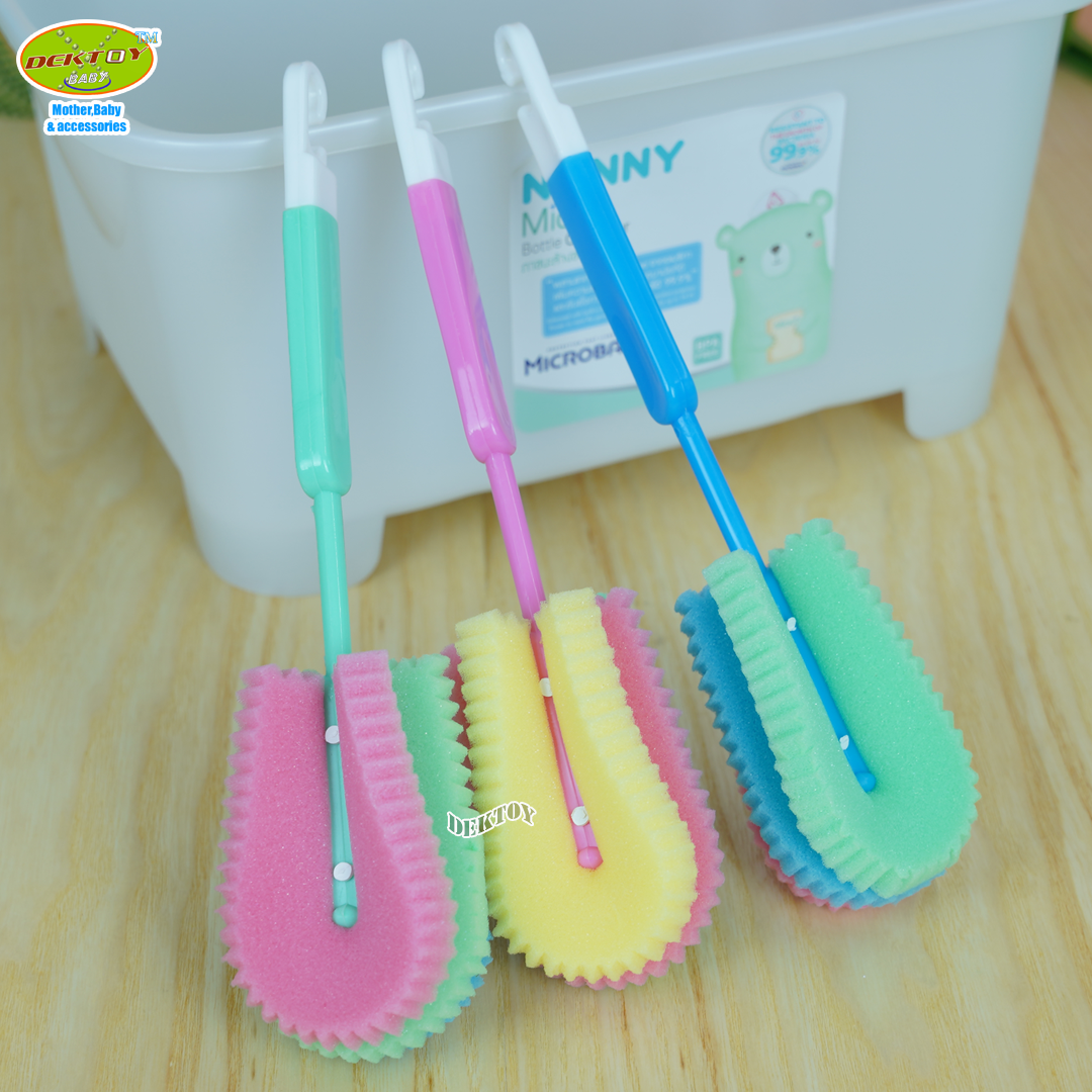 แปรงล้างขวดนมฟองน้ำทั้งอัน BG