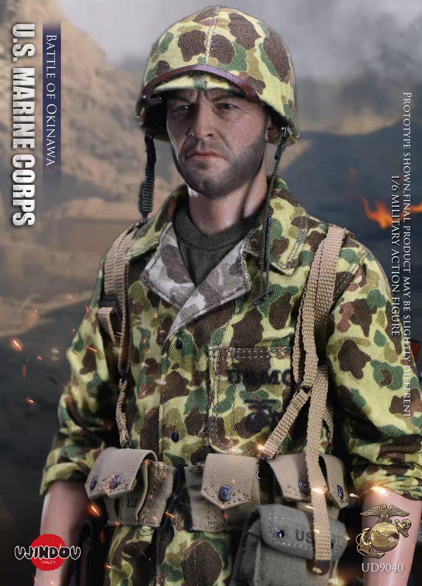 [สั่งจอง] UJINDOU UD9040 1/6 : WWII US Marine Corps Battle Of Okinawa