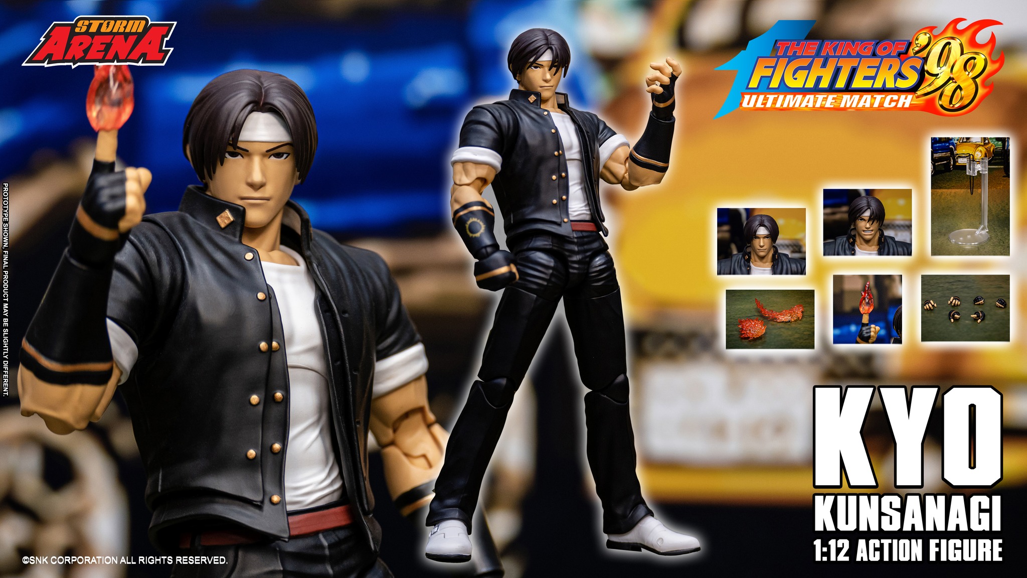 [สั่งจอง]STORM ARENA 1/12 : The KOF’s 98um - KYO KUSANAGI