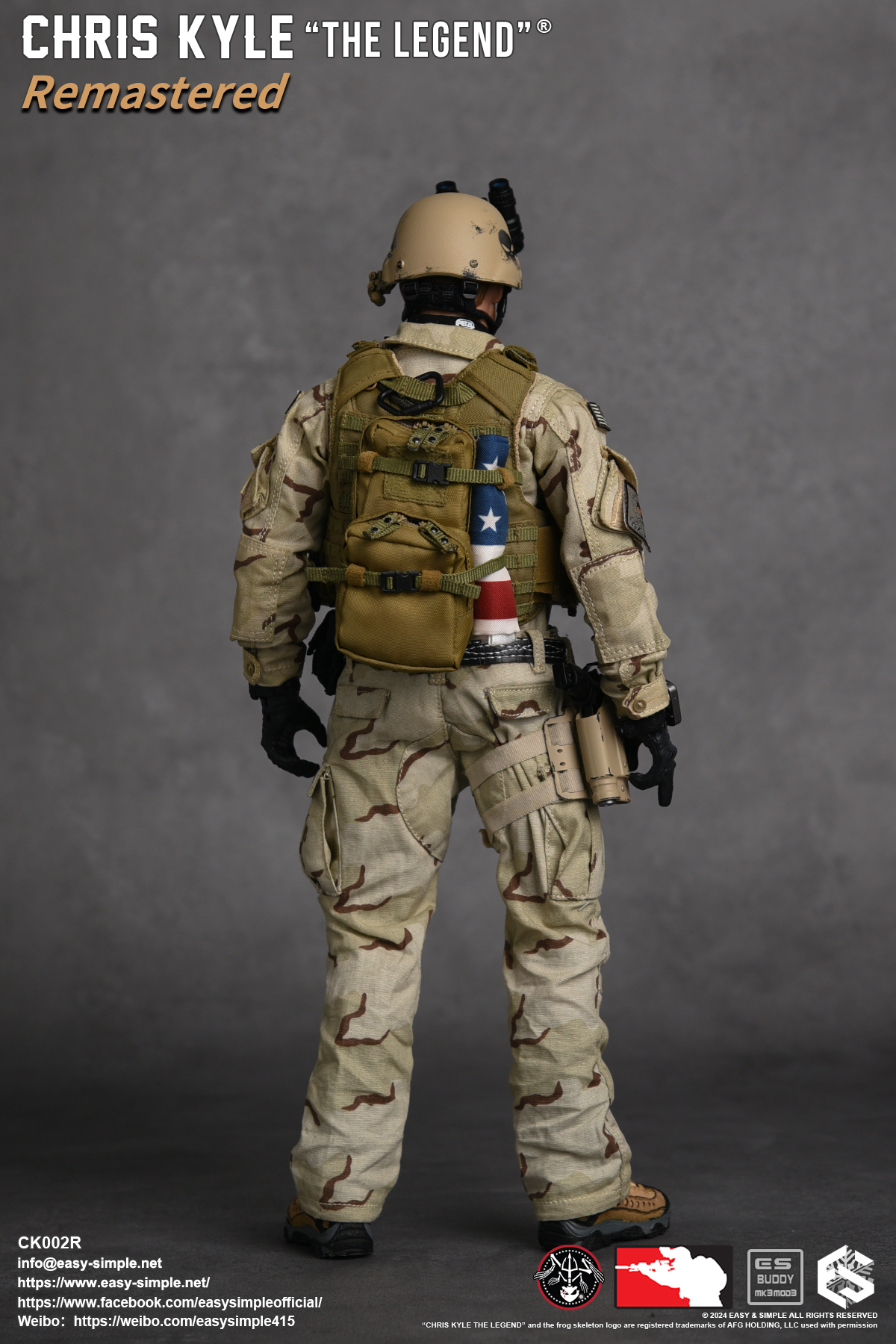 [สั่งจอง] BlackOpsToys X Easy&Simple 1/6 : Chris Kyle "The Legend" Remastered