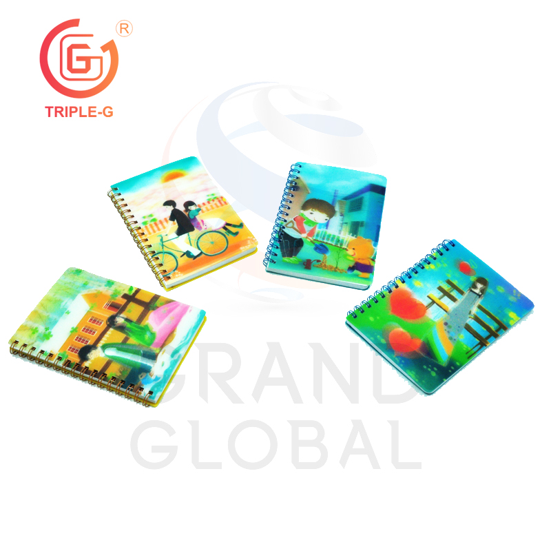 Triple-G สมุดโน๊ตอเนกประสงค์ ลาย 3 มิติแฟนซี รุ่น A6-1