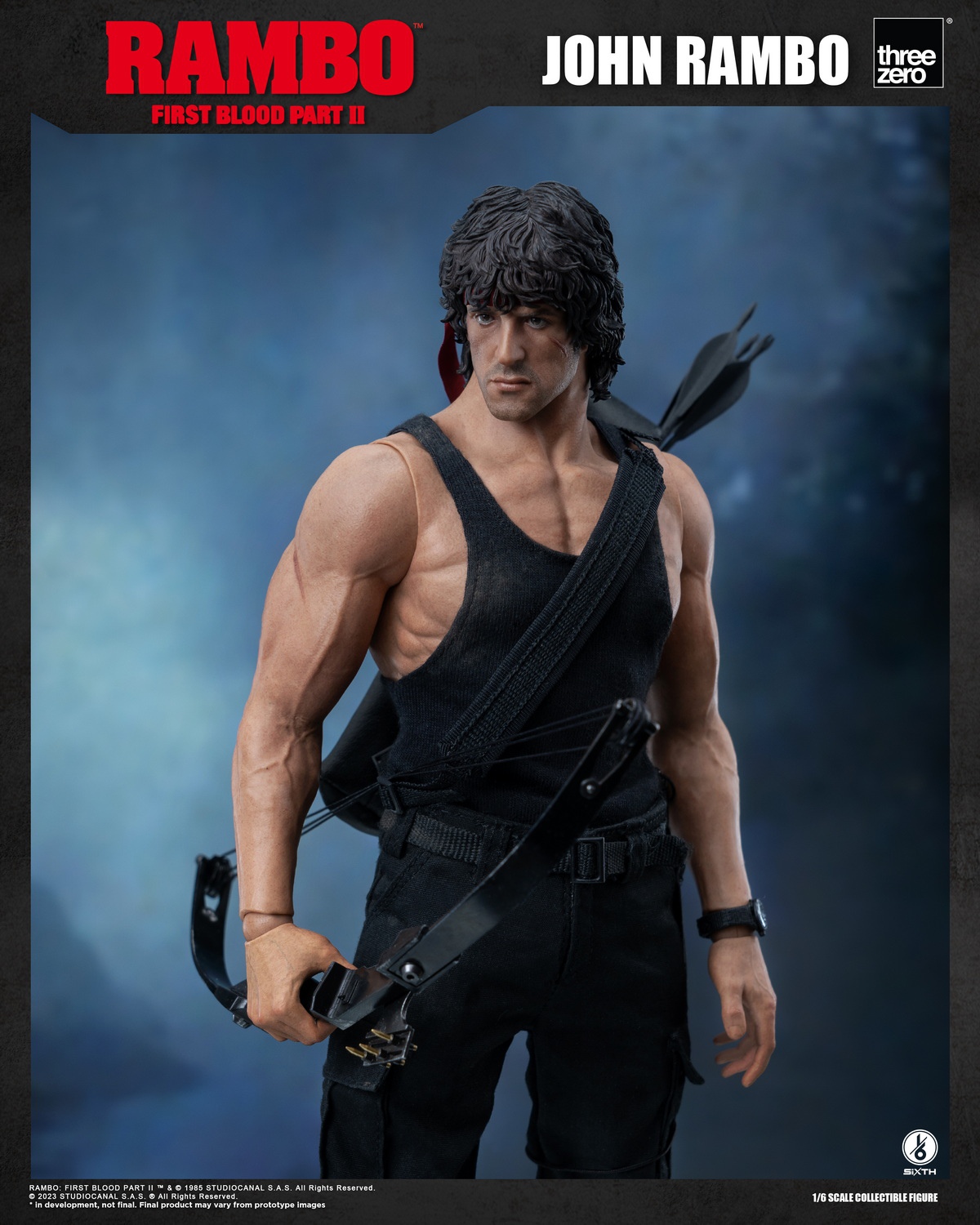 [สั่งจอง] Threezero 1/6 : Rambo First Blood Part II