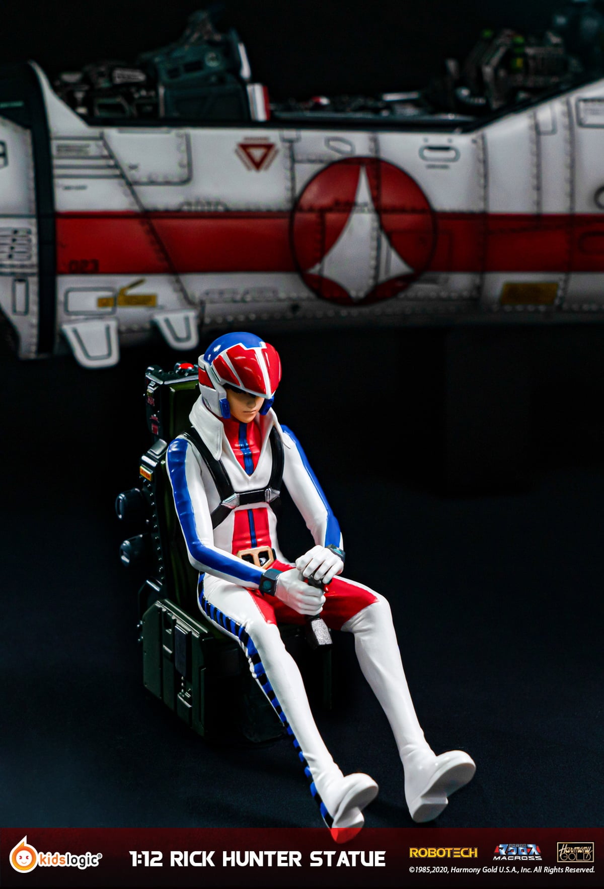 [สั่งจอง]Kids Logic : ST15A 1/12 :Robotech - Rick Hunter Statue