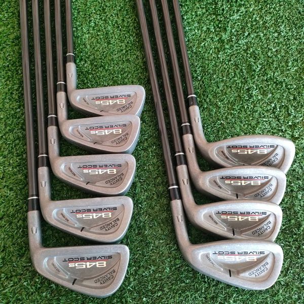 ชุดเหล็ก TOMMY ARMOR 845S SILVER SCOT ของใหม่!! มีเหล็ก 3-9 เเละ PW SW ก้าน G-FORCE FLEX R เป็นนวัตกรรมใหม่เอกสิทธิ์ PAT PEN ใบไม่ใหญ่มาก แต่ตีแล้วง่ายแบบสุด!! ไม้กอล์ฟมือหนึ่ง ของแท้ BY NakaraLuxurious