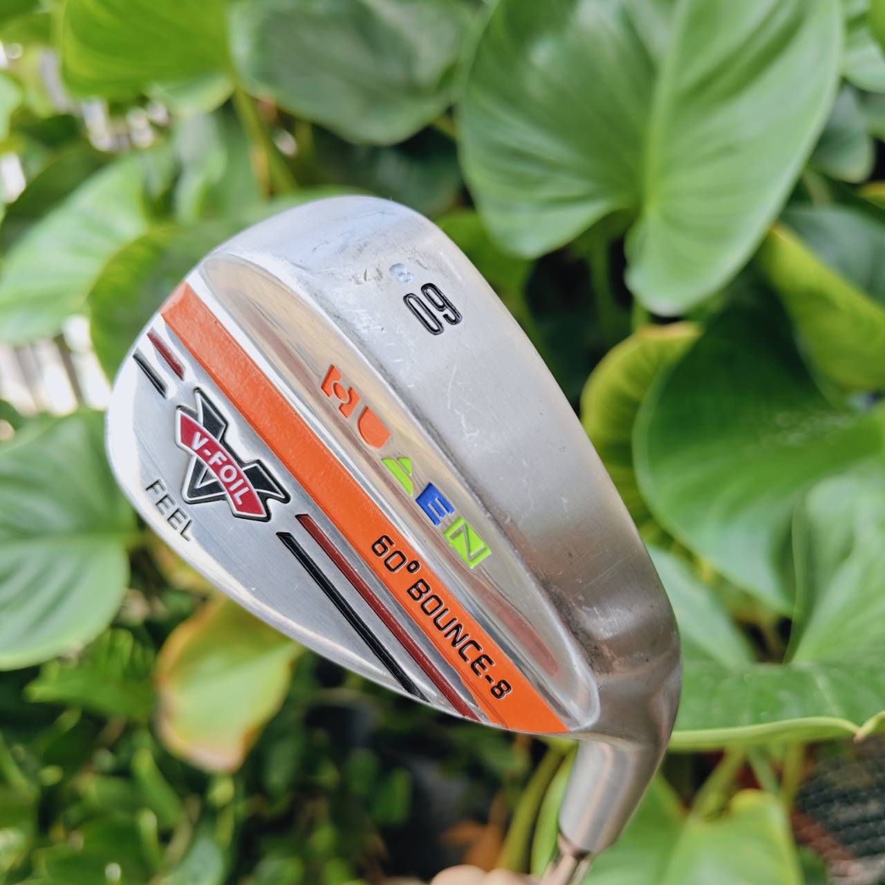 WEDGE HUAEN – 60° BOUNCE 8 / V-FOIL FEEL U-Groove Technology เพิ่มสปินและควบคุมลูกแม่นยำ