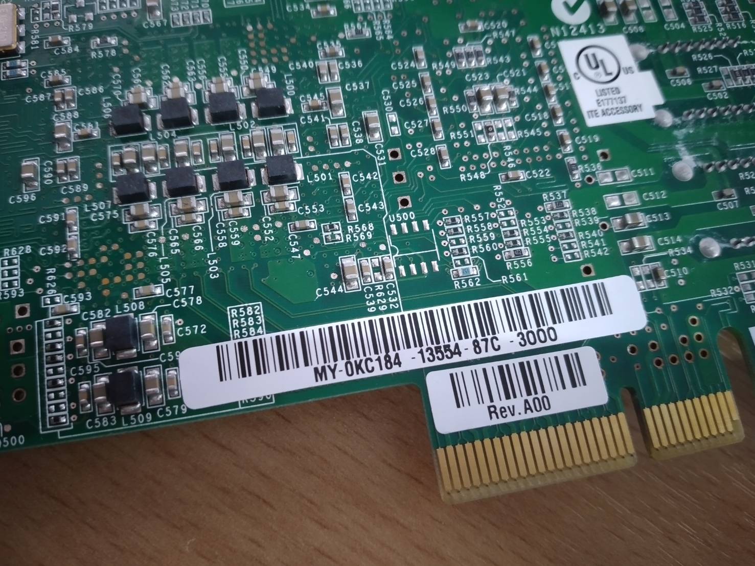 Network Cards px2510401-54 FP QLogic qle2462 PCIe x4 Dual Port Fibre HBA