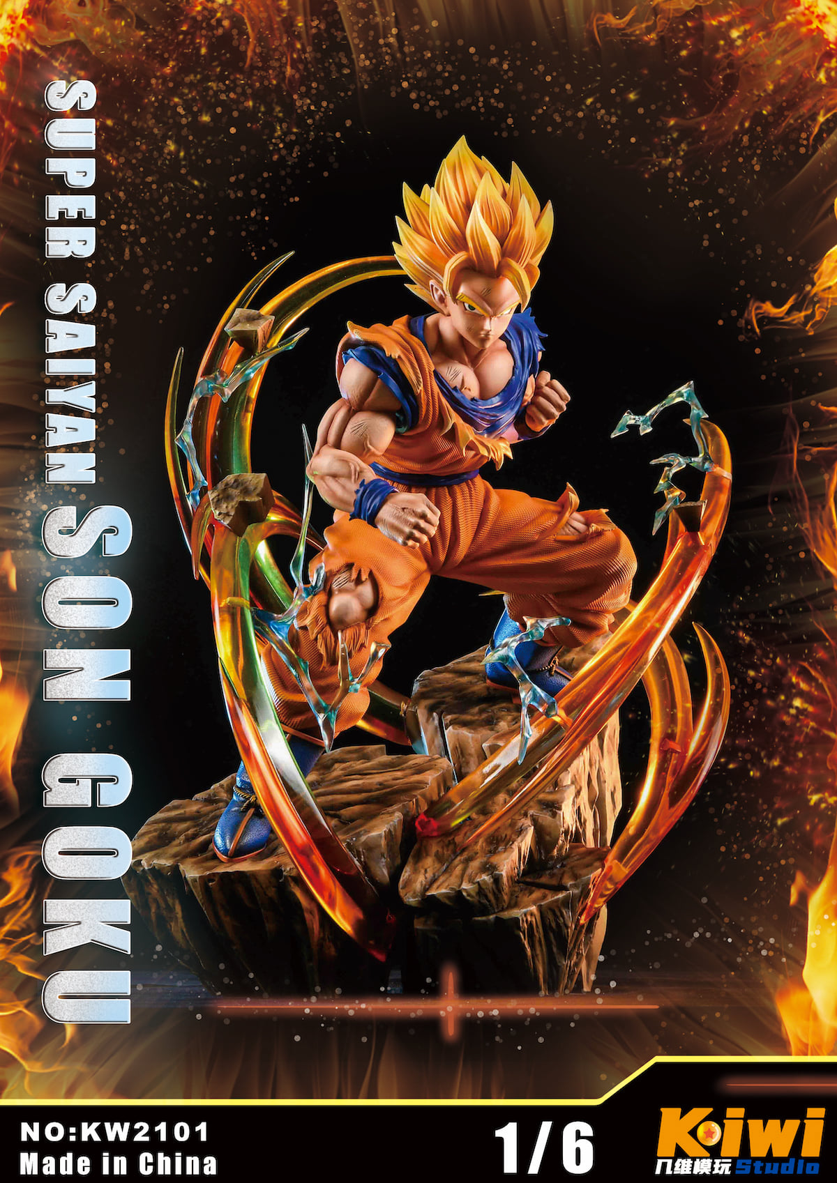 [สั่งจอง]KIWI STUDIO 1/6 : SON GOKU & VEGETA Statue