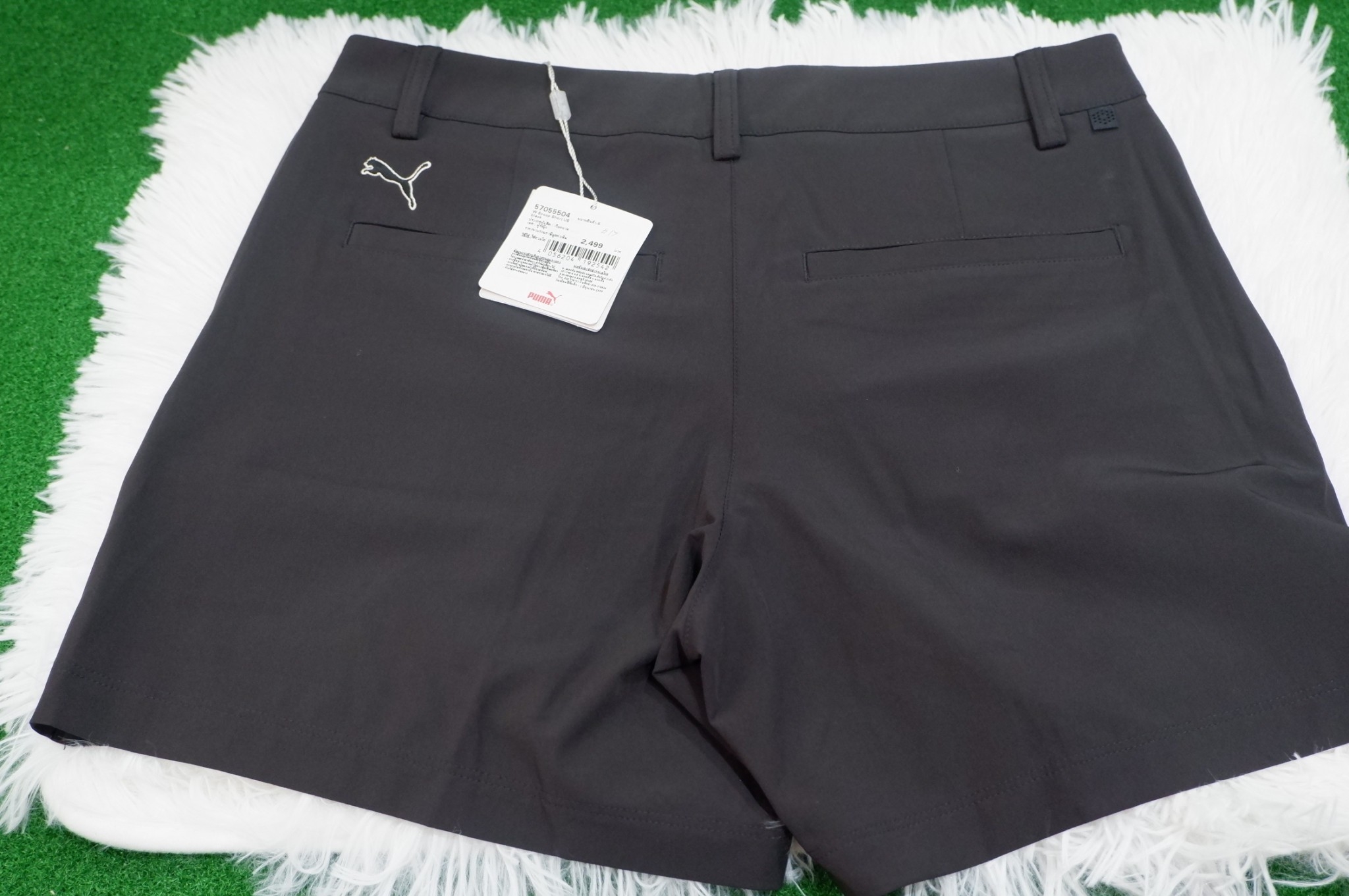 กางเกงกอล์ฟผู้หญิงขาสั้น สีดำ Pant Lady Puma/2499