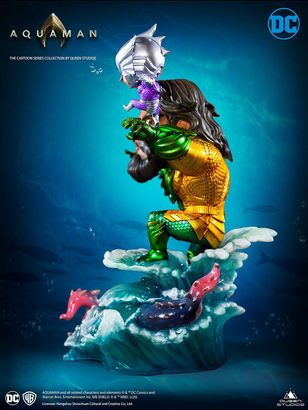[สั่งจอง]QUEEN STUDIOS : Cartoon Aquaman Statue