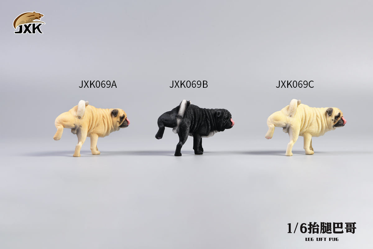 [สั่งจอง]JXK JXK069 1/6 : Leg Lift Pug