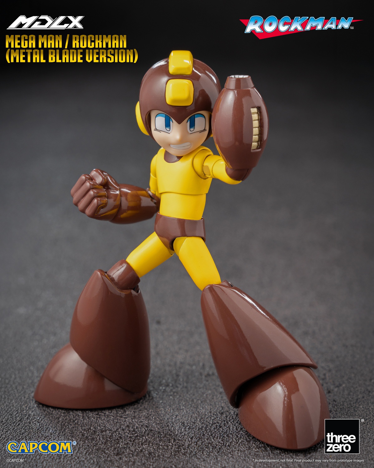 [สั่งจอง]Threezero 3Z05750A0 4" : MDLX - Mega Man / Rockman (Metal Blade Version)