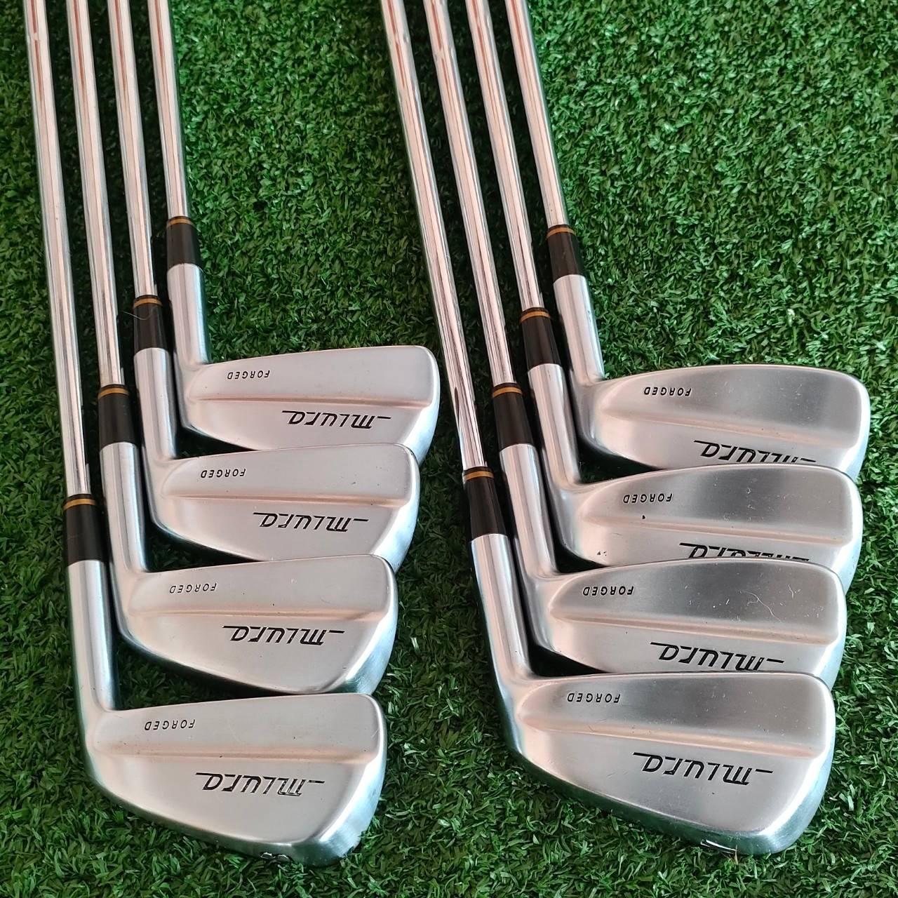 ชุดเหล็ก RARE** Miura Genuine Forged Miura Tournament Blade Irons วัสดุ FORGED PREMIUM JAPAN มีเหล็ก 3 - 9 เเละ PW ก้าน True Temper TX -TOUR FLEX R ไม้กอล์ฟมือสอง ของแท้ BY NakaraLuxurious
