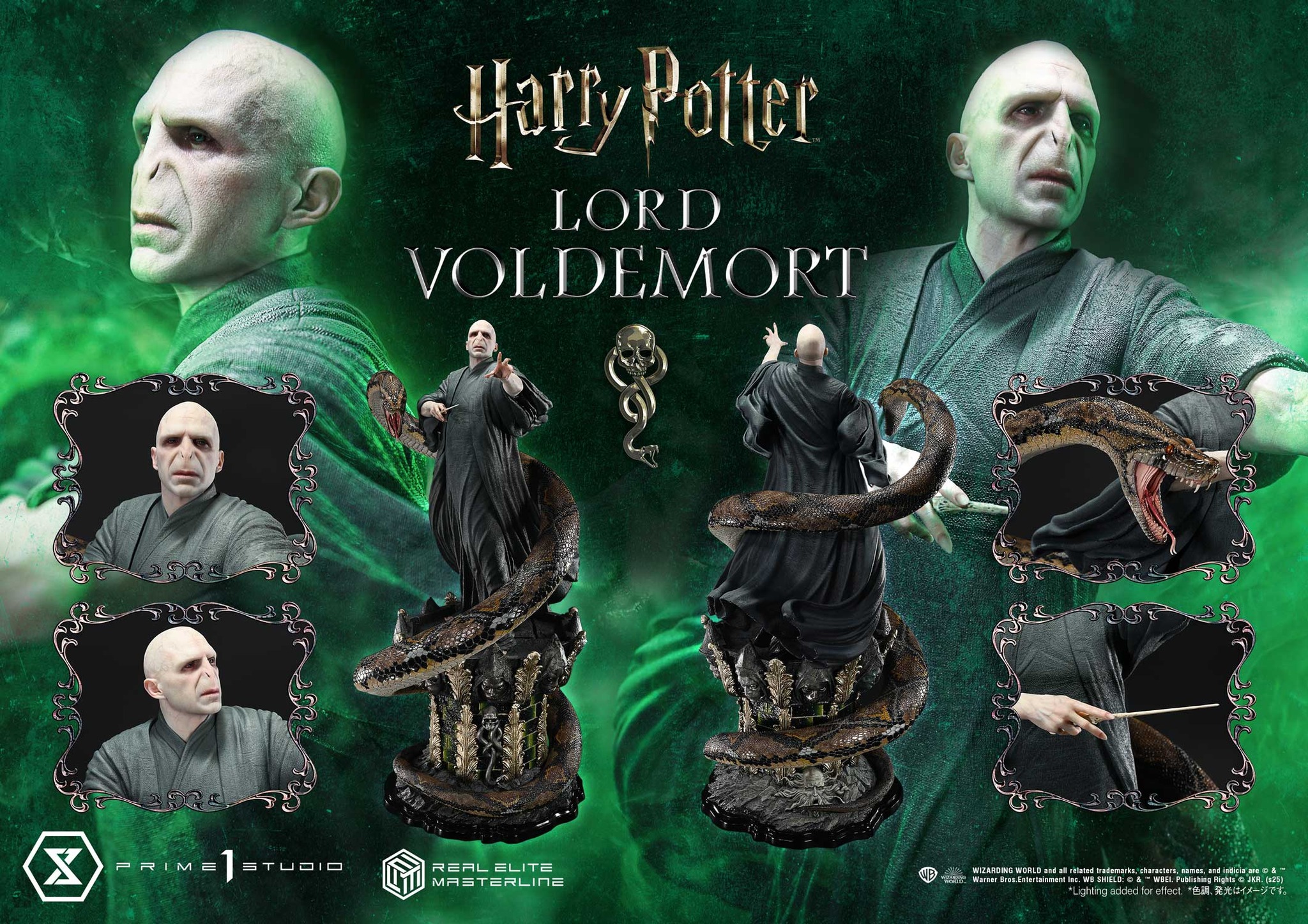 [สั่งจอง]Prime 1 Studio REMHP-01: Lord Voldemort (Harry Potter)