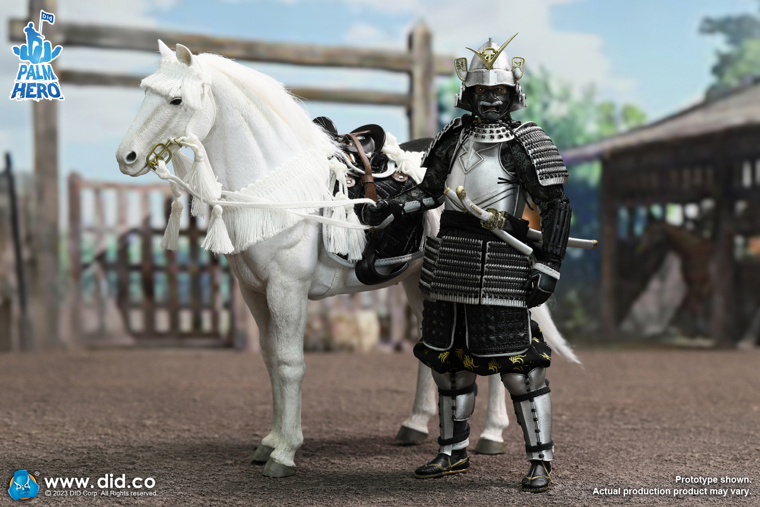 [สั่งจอง] DID 1/12 : Palm Hero Japan Samurai Series - XJ80014 : Uesugi Kenshin