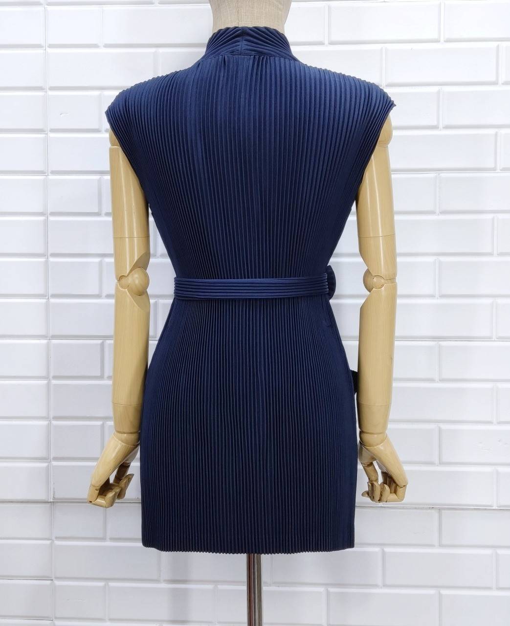 2MUAY รุ่น GJO8760 THICK WAIST TIE PLEAT CARDIGAN เสื้อคลุมผู้หญิง เสื้อคลุมพลีทคุณภาพ 8สี FREE SIZE