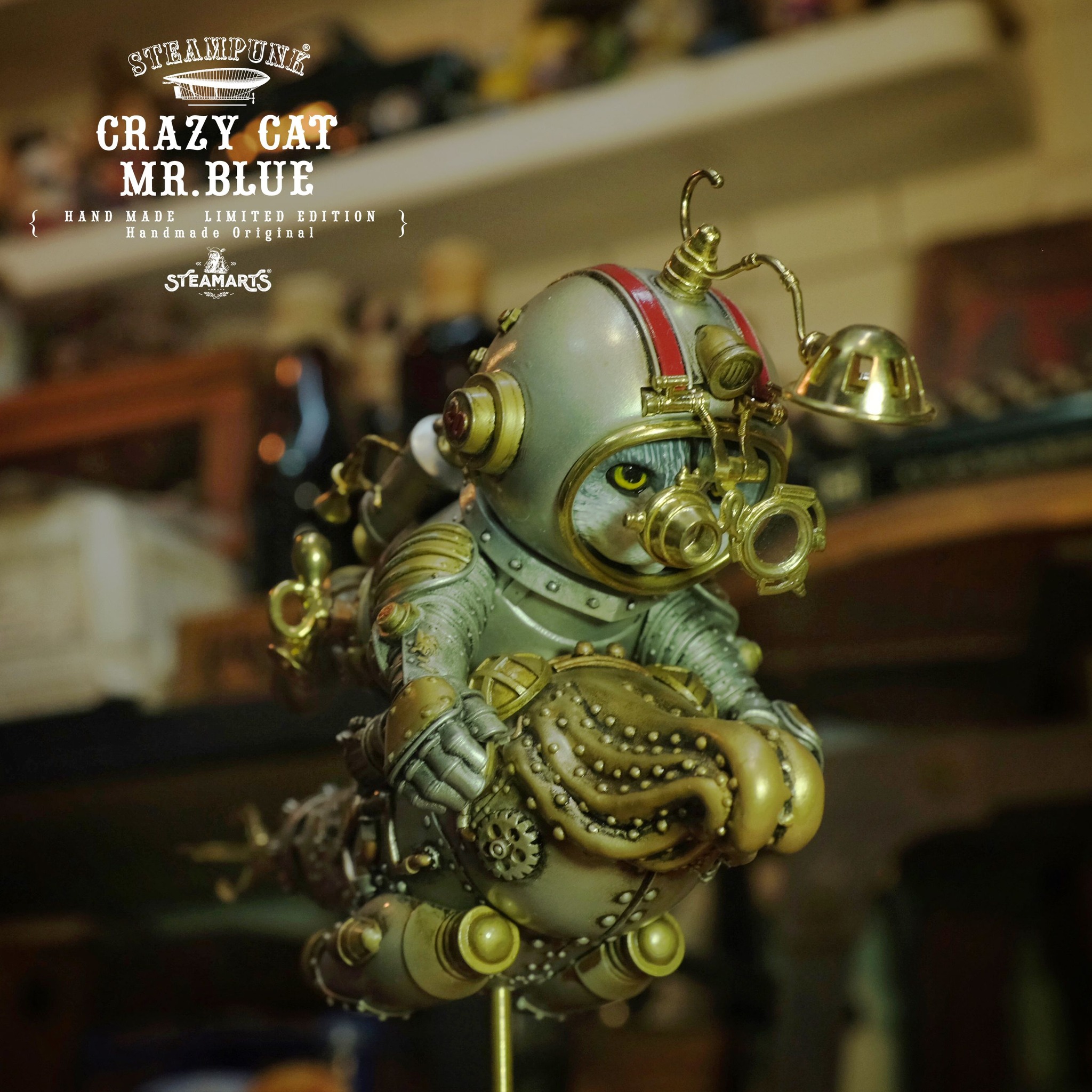 [สั่งจอง]STEAMARTS SA2024CCMB01 : SQUID KNIGHT MR.BLUE 22cm