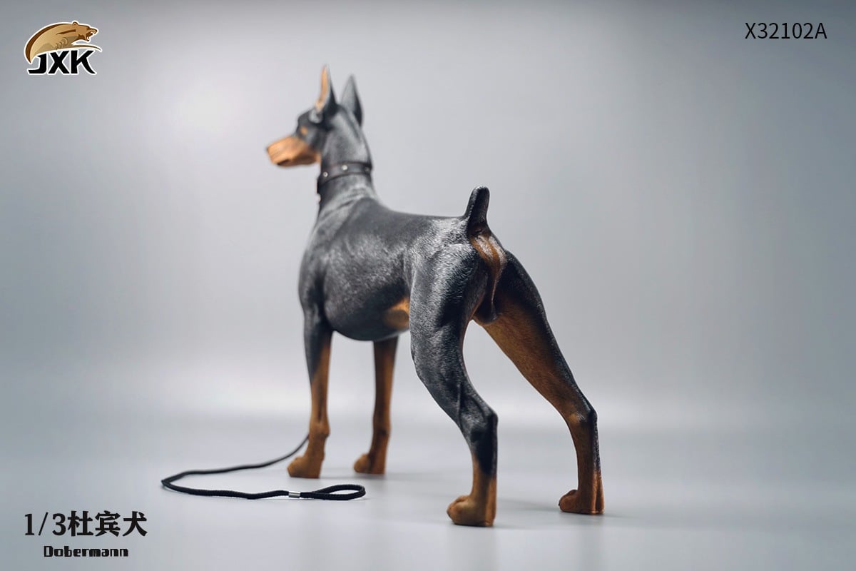 [สั่งจอง]JXK X32102 1/3 : Doberman Animal Model