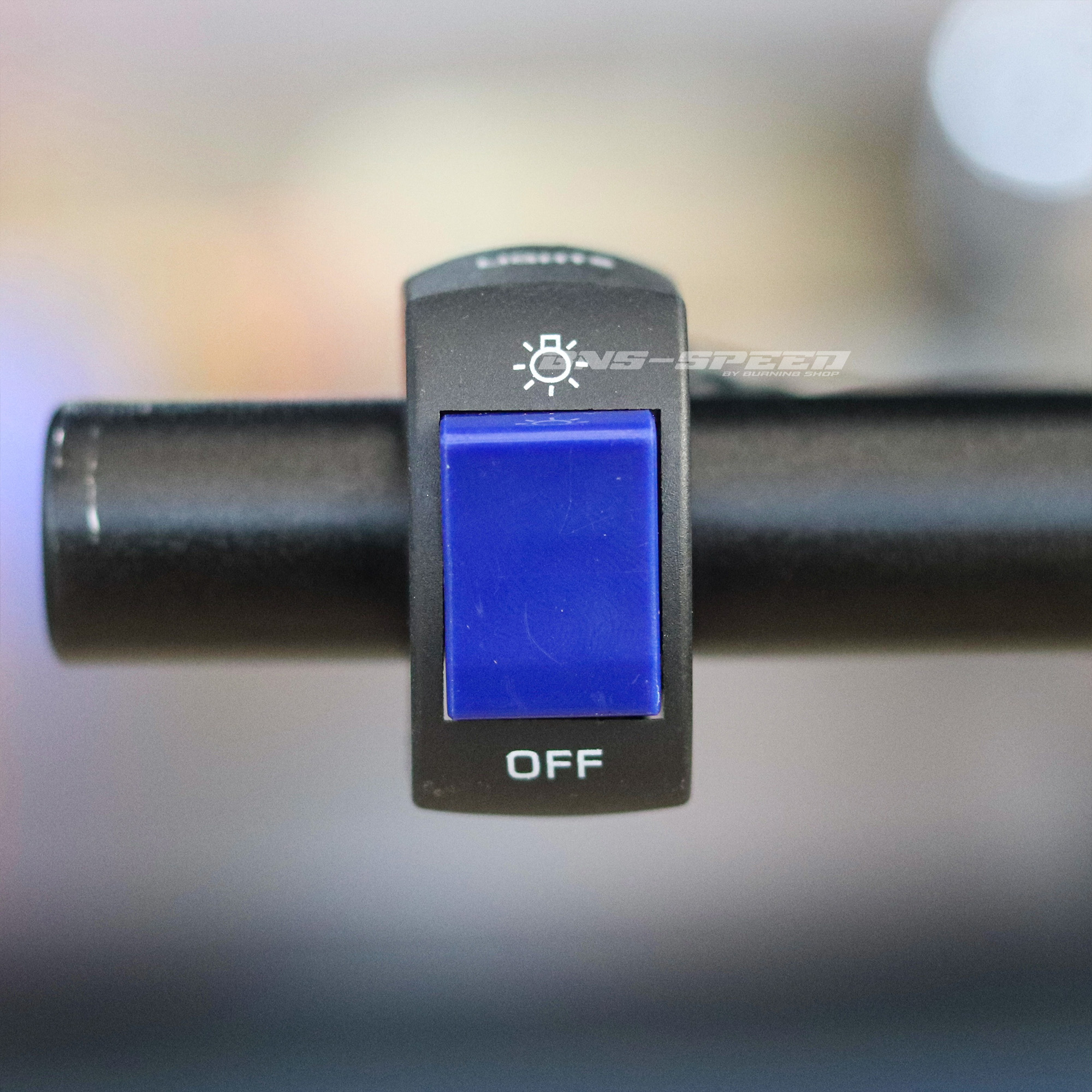 สวิตช์ไฟเปิด ปิด FX MOTOR (OFF LIGHT) - สีน้ำเงิน