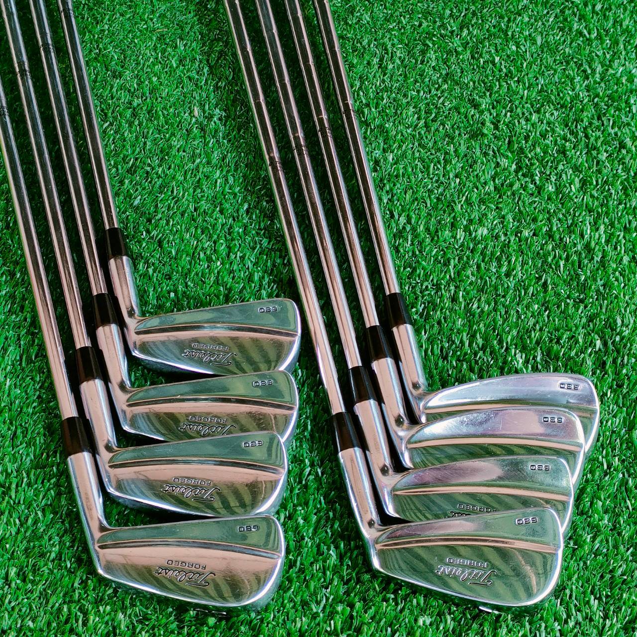 ชุดเหล็ก TITLELIST 680 FORGED มีเหล็ก 3-9 เเละ PW ก้าน DYNAMIC GOLD S300 50 ชุดสำหรับตลาดสหราชอาณาจักรและไอร์แลนด์