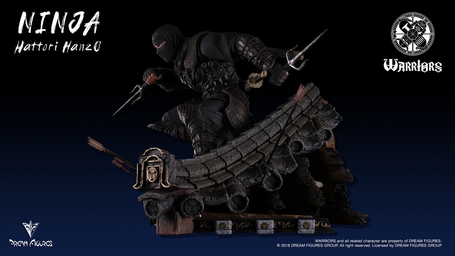 [สั่งจอง]Dream Figures 1/4 Scale - WARRIORS: NINJA HATTORI HANZO
