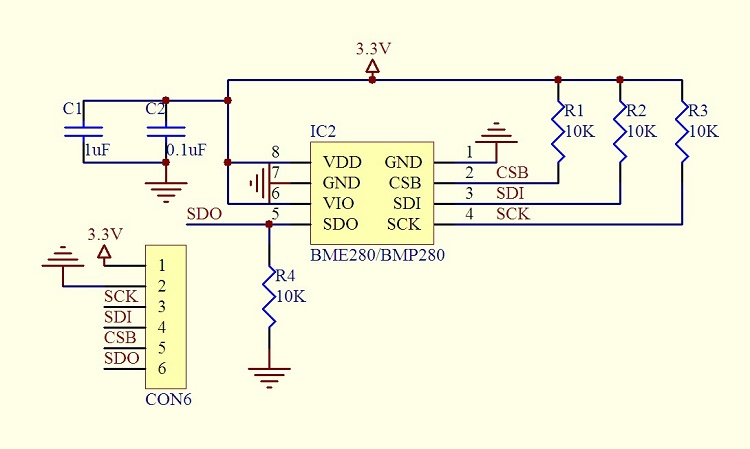 GY-BME280-5V Weather Station Digital Temperature , Humidity , Pressure BME280