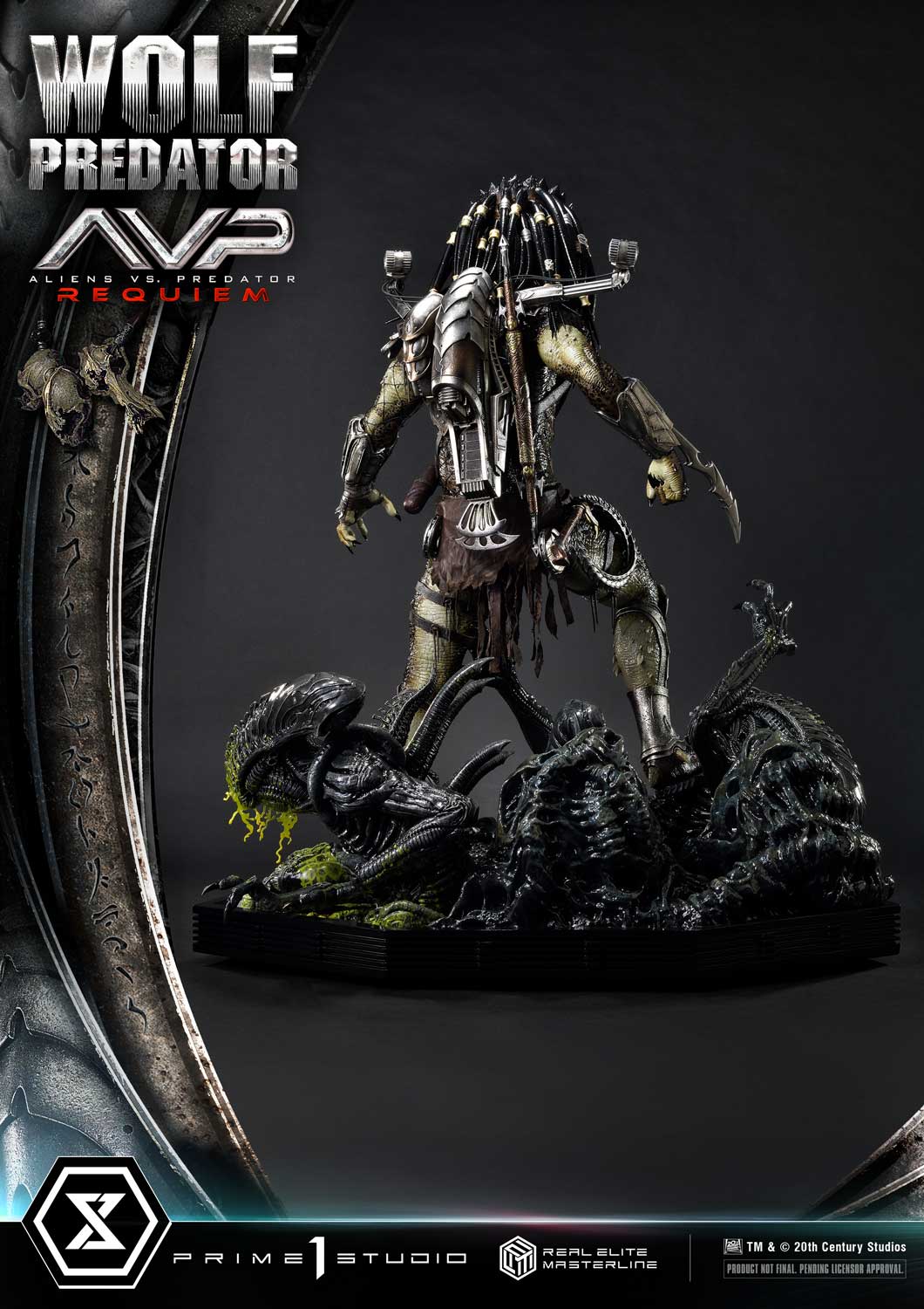 [สั่งจอง]Prime 1 Studio : Wolf Predator (Aliens vs. Predator: Requiem)