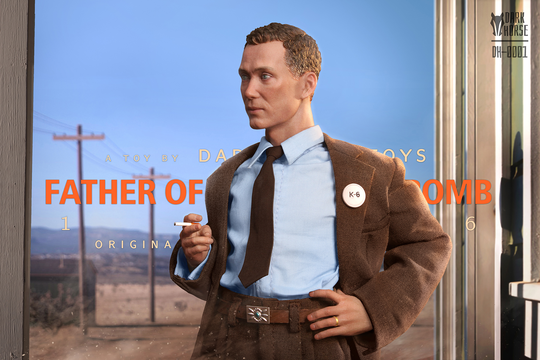 [สั่งจอง]Dark horse Toys DH-0001 1/6 : the Father of the atomic bomb