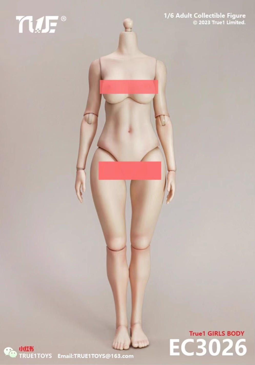 [สั่งจอง] True1Toys 1/6 : Peaches Buttocks Version of the Movable Female Body
