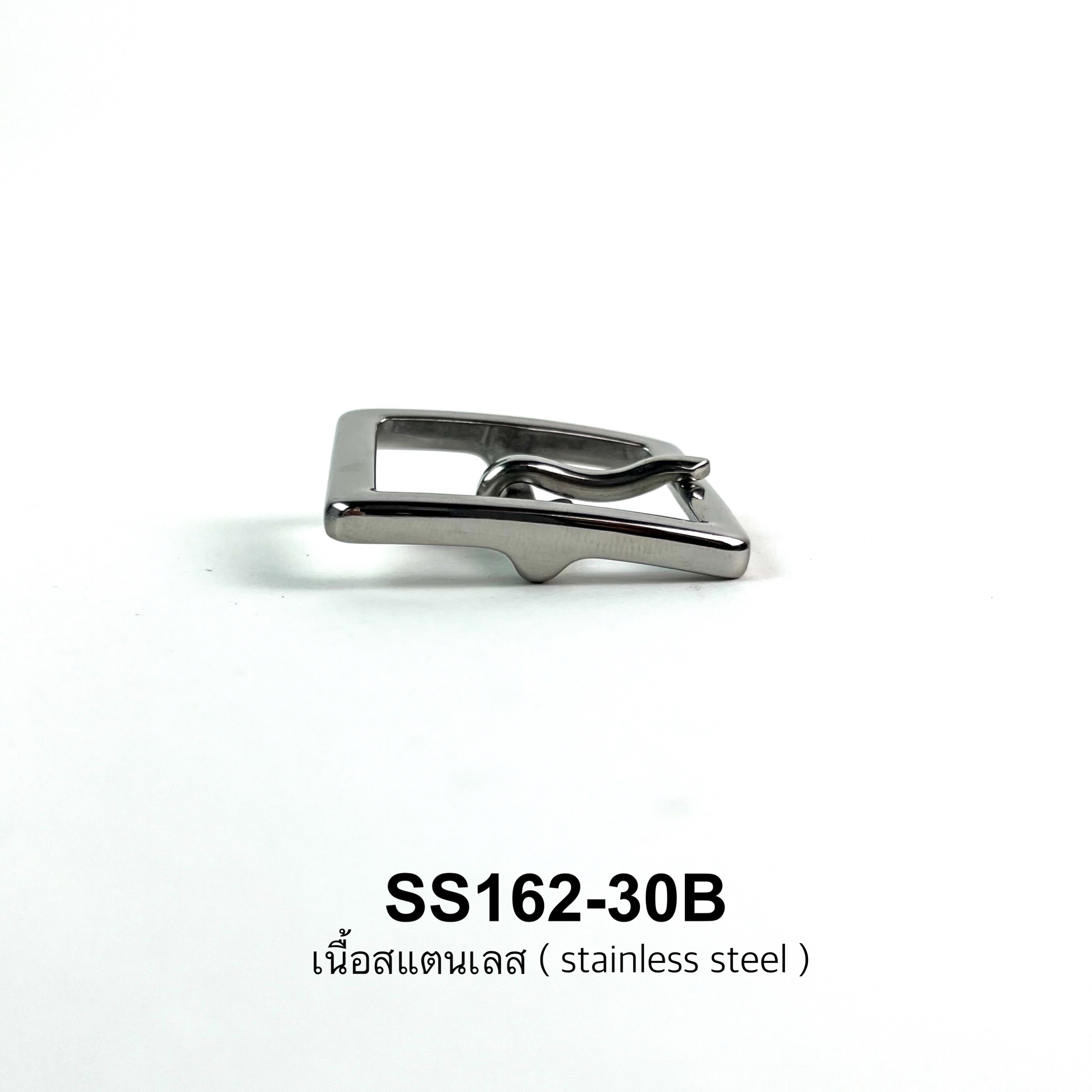 SS162-30B หัวเข็มขัดปรับสายกระเป๋า ขนาด 30มิล อะไหล่สเตนเลส *ราคาต่อชิ้น*