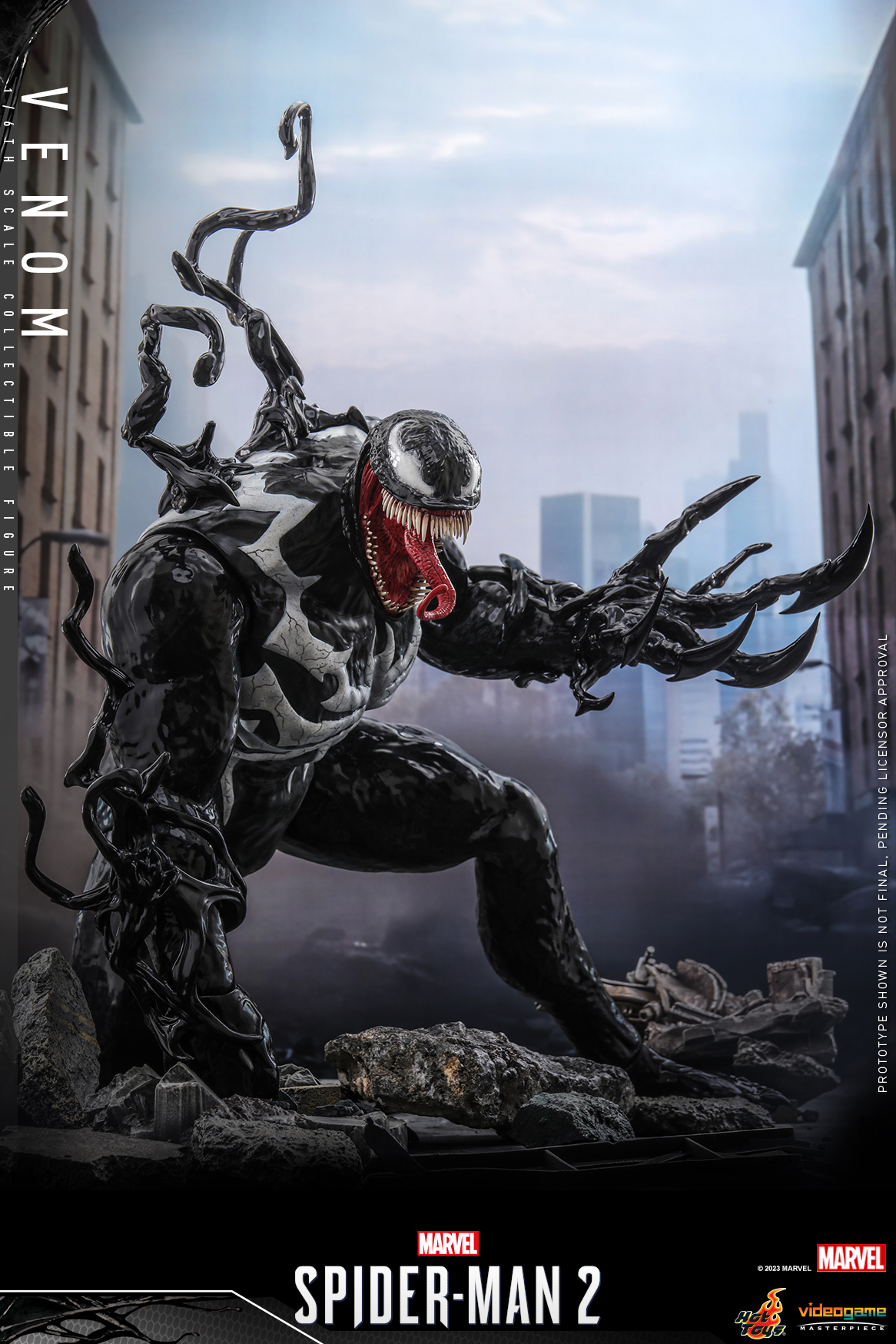 [พร้อมส่ง] Hot Toys VGM59 1/6 : Marvel's Spider-Man 2 - Venom