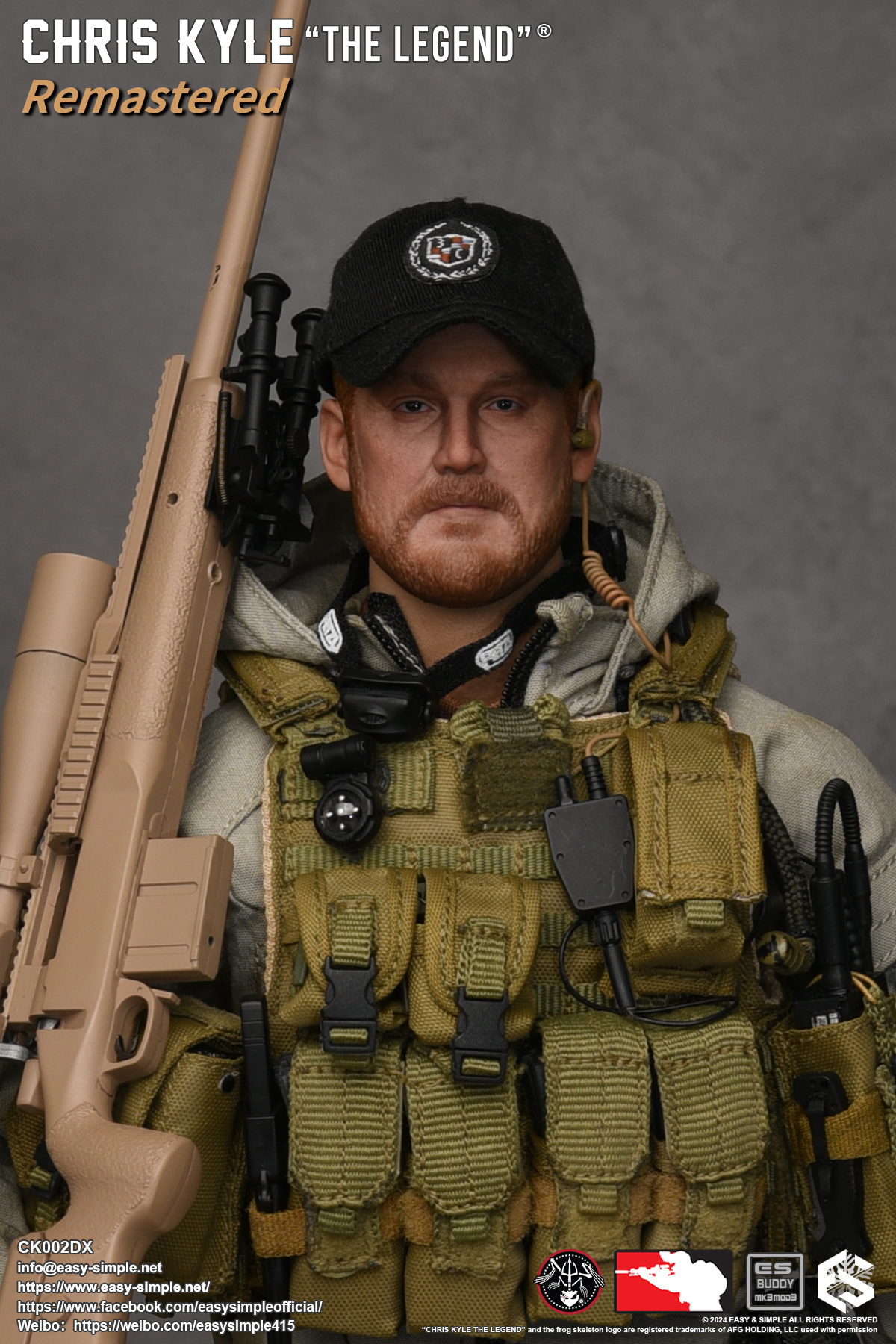 [สั่งจอง] BlackOpsToys X Easy&Simple 1/6 : Chris Kyle "The Legend" Remastered