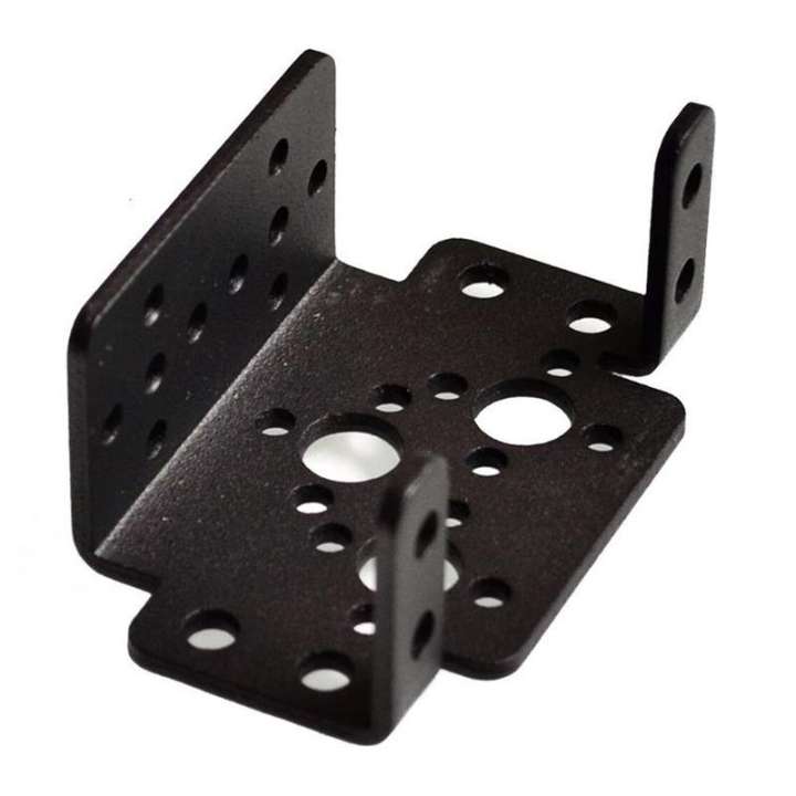 ชุด tilt pan servo MG995/MG996R steering gear PTZ bracket two degrees of freedom manipulator machine (ไม่รวมเซอร์โว)