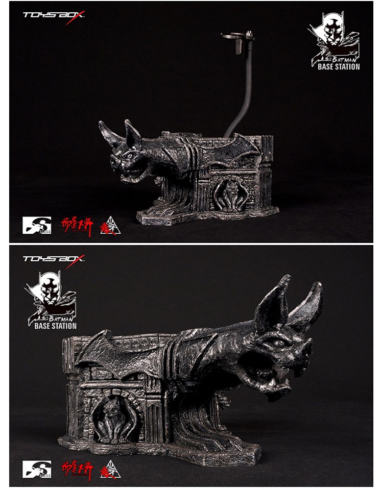 [สั่งจอง] ฐานหัวกากอยแนวโกธิค เหมาะสำหรับอัศวินราตรี Toys box SM001 1/6 Bat Base Station