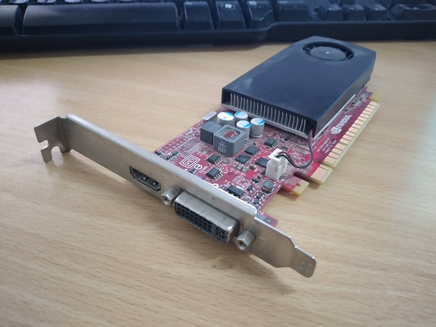 HP nVidia PCI-E 2.0 x16 GeForce GT630 2GB graphics adapter 682293-001