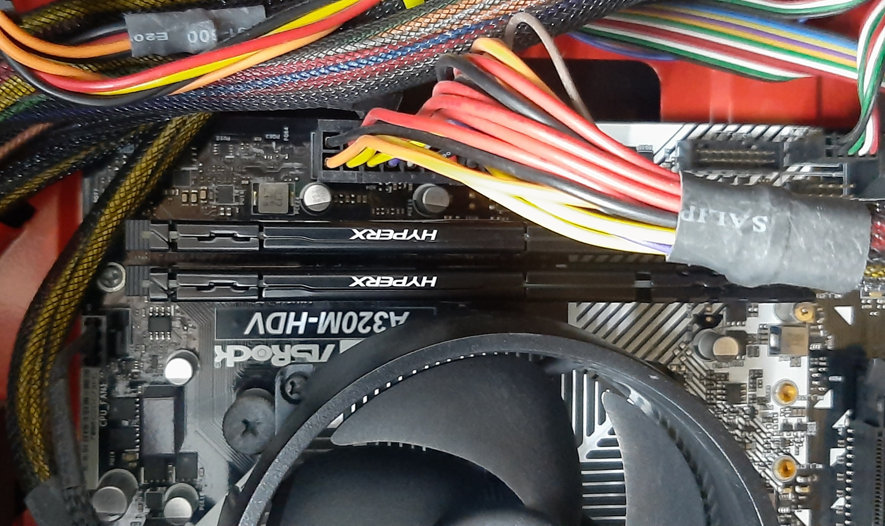 พีซีประกอบมือสอง เคส Finex (CPU Ryzen5 2600 Ram16GB SSD240GB VGA GTX1050Ti 4GB) สภาพดี ประกันร้าน 1 เดือน