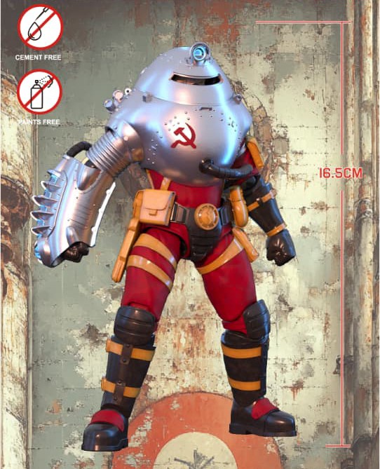 [พร้อมส่ง] Border Model BA-001 1/12 : TESLA TROOPER (16.5Cm) (โมเดลคิท ต้องนำไปประกอบ)