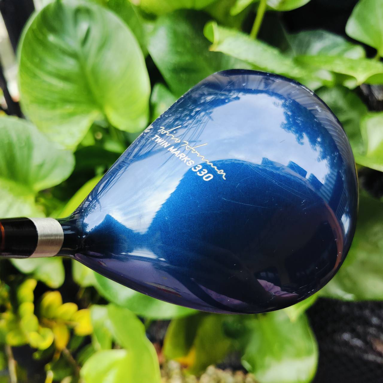 Driver HONMA TWIN MARK วัสดุ TITANIUM สุดพรีเมี่ยม MADE IN JAPAN SAKATA องศา 10.5 ก้าน DORIC TITANIUM ** สองดาว ** FLEX R ไม้กอล์ฟมือสอง ของแท้ By NakaraLuxurious