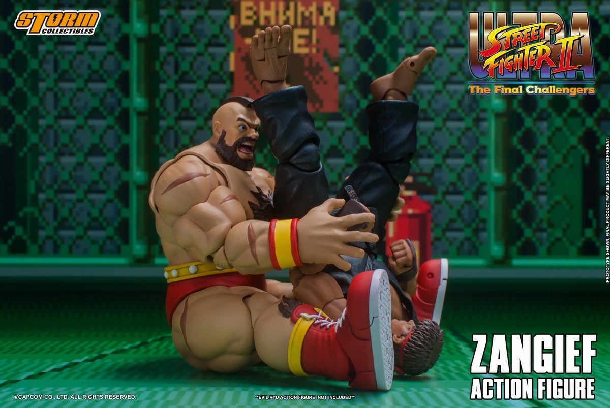 [สั่งจอง]Storm Toys CPSF22 1/12 : ULTRA STREET FIGHTER II - ZANGIEF