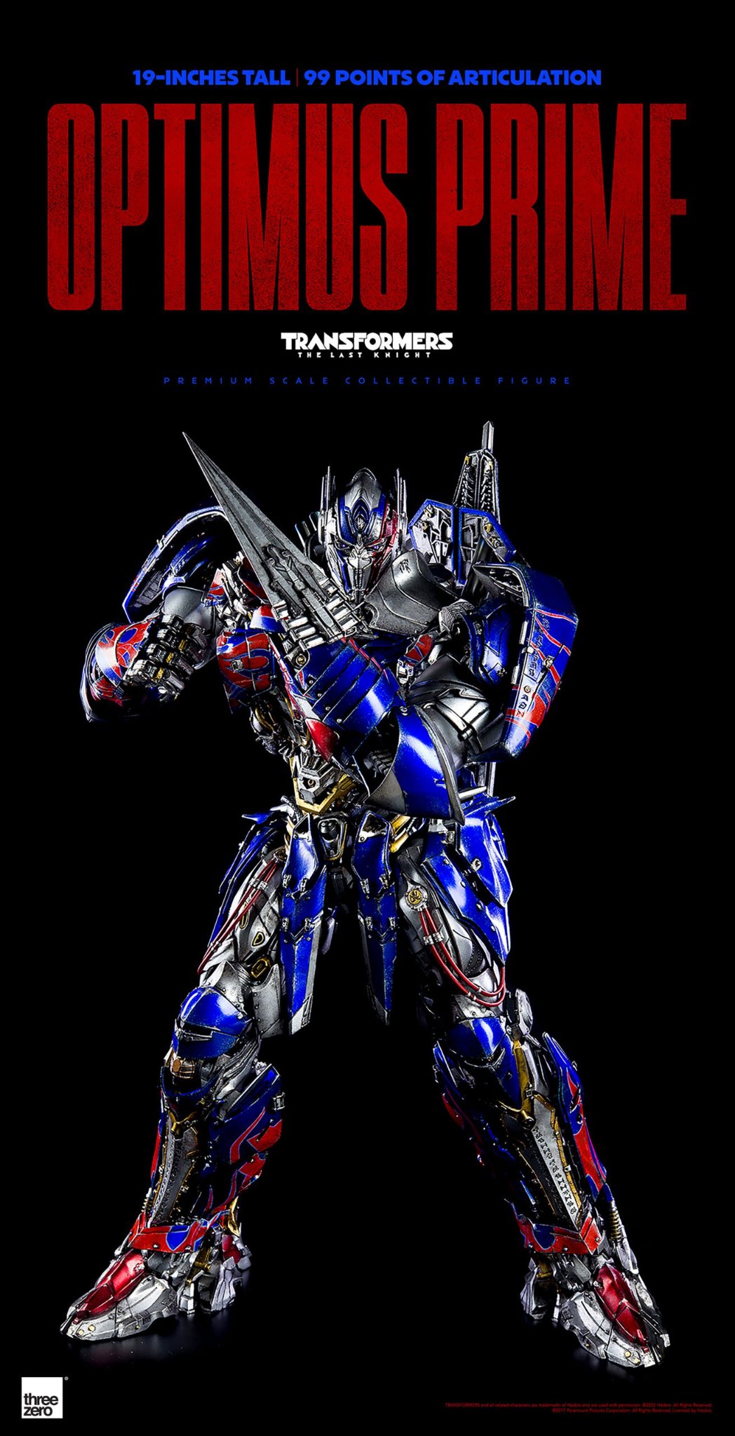 [สั่งจอง]THREEZERO : Transformers The Last Knight - DX OPTIMUS PRIME [Re Preorder]