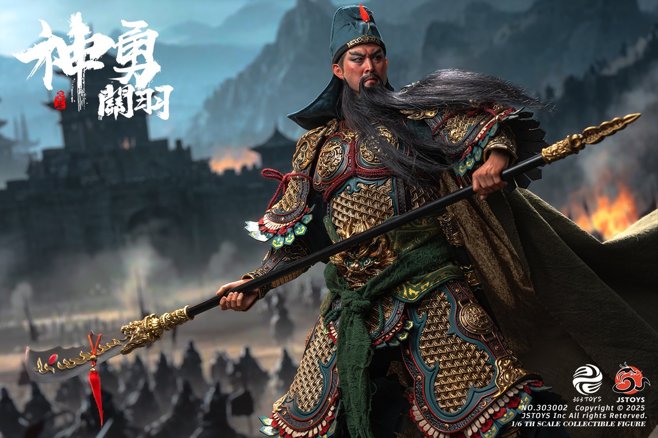 [พร้อมส่ง]303TOYS x JSTOYS 1/6 : Three Kingdoms Mighty Guan Yu Yun Chang - NO.303002 : Exclusive edition