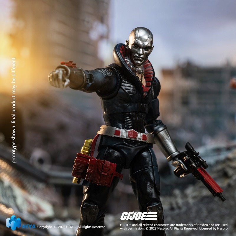 [สั่งจอง] HIYA Exquisite Mini Series EMG0152 1/18 ( 4 Inch ) : G.I.JOE - Destro