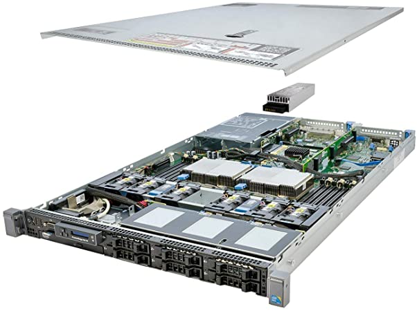 เซิร์ฟเวอร์มือสอง ประกันร้าน 1 เดือนเต็ม Dell PowerEdge R610 (E5620 Ram16GB HDD 2.5 SAS 300GB x2)
