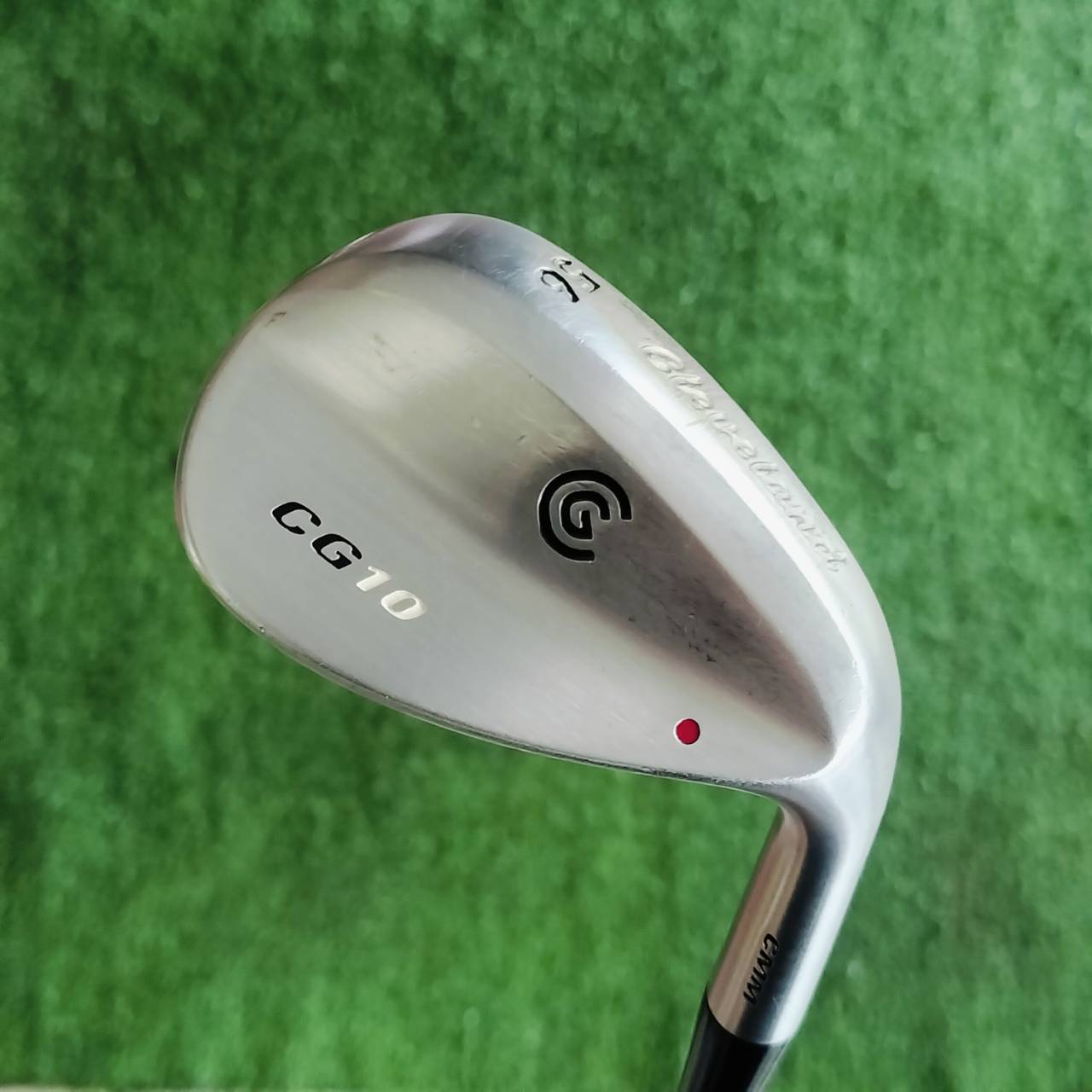 WEDGE CLEVELAND CG10 องศา 56 หนึ่งจุด LOW BOUNCE CMM ก้าน DG FLEX WEDGE สภาพสวยมาก ไม้กอล์ฟพรีเมี่ยมมือสอง ของแท้ By NakaraLuxurious
