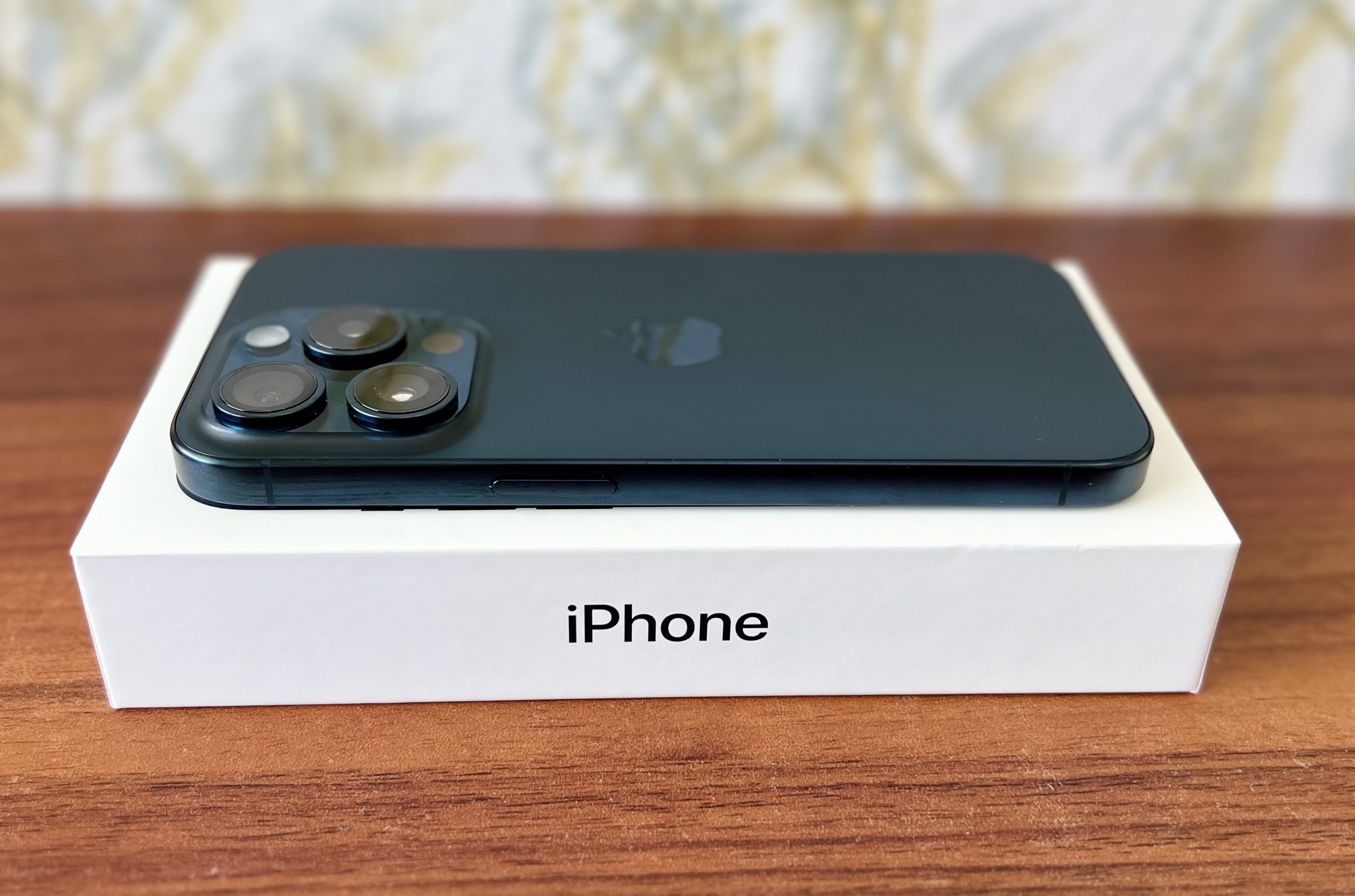 iPhone 15 Pro 256GB Blue Titanium มือสอง